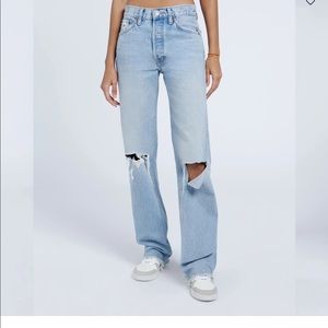90s High Rise Loose Re/Done Jeans